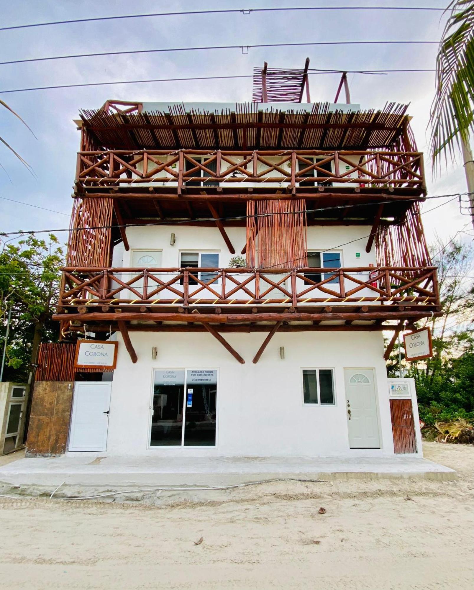 Casa Coronaa Holbox Mexico Buitenkant foto